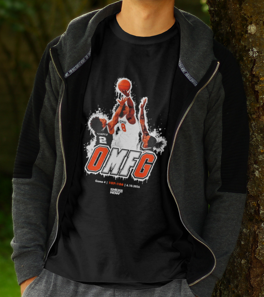 OMFG OG Anunoby New York Knicks Basketball Game 4 107 106 Knicks Now T-Shirt