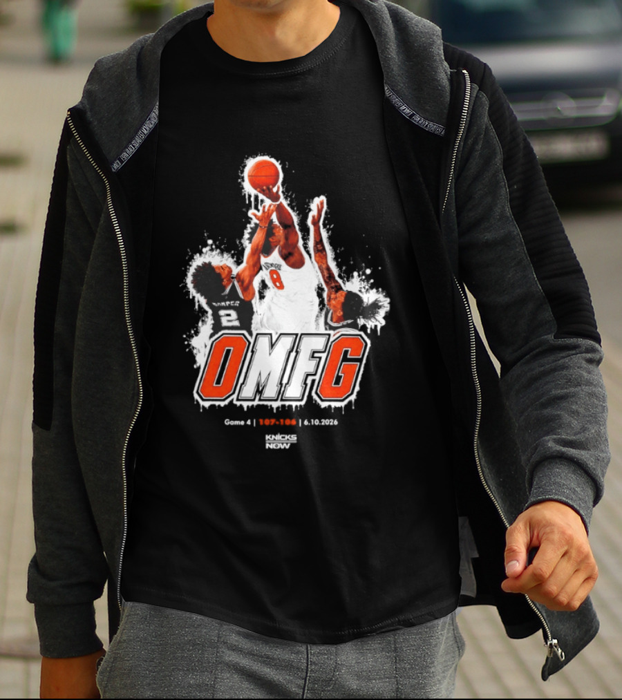 OMFG OG Anunoby New York Knicks Basketball Game 4 107 106 Knicks Now T-Shirt