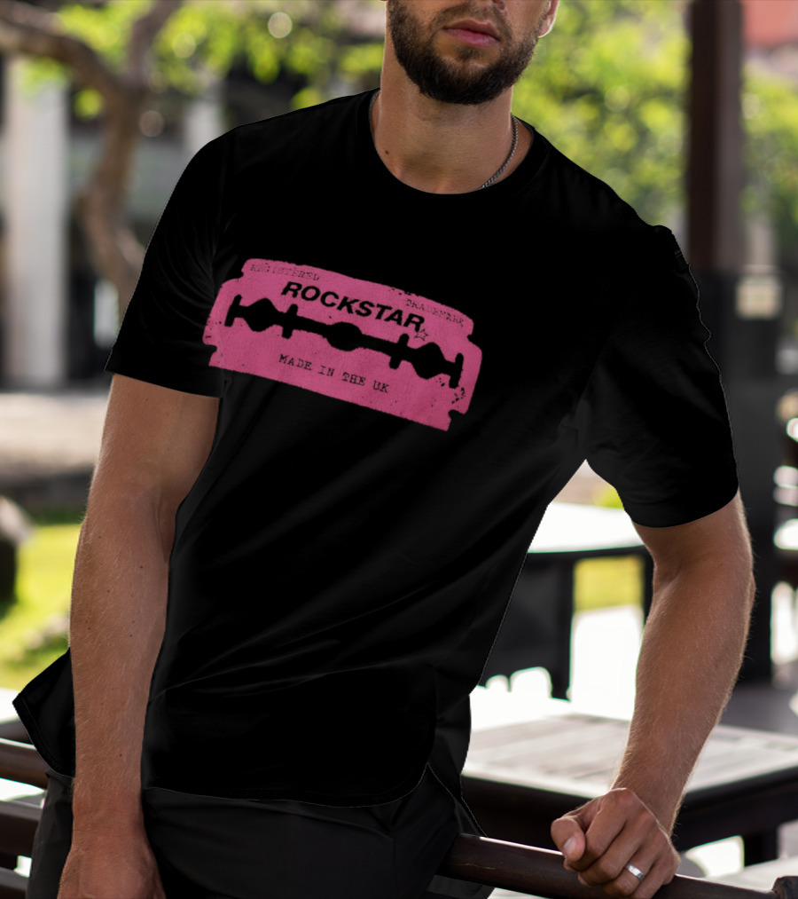 Rockstar Razor Blade Made In The UK T-Shirt