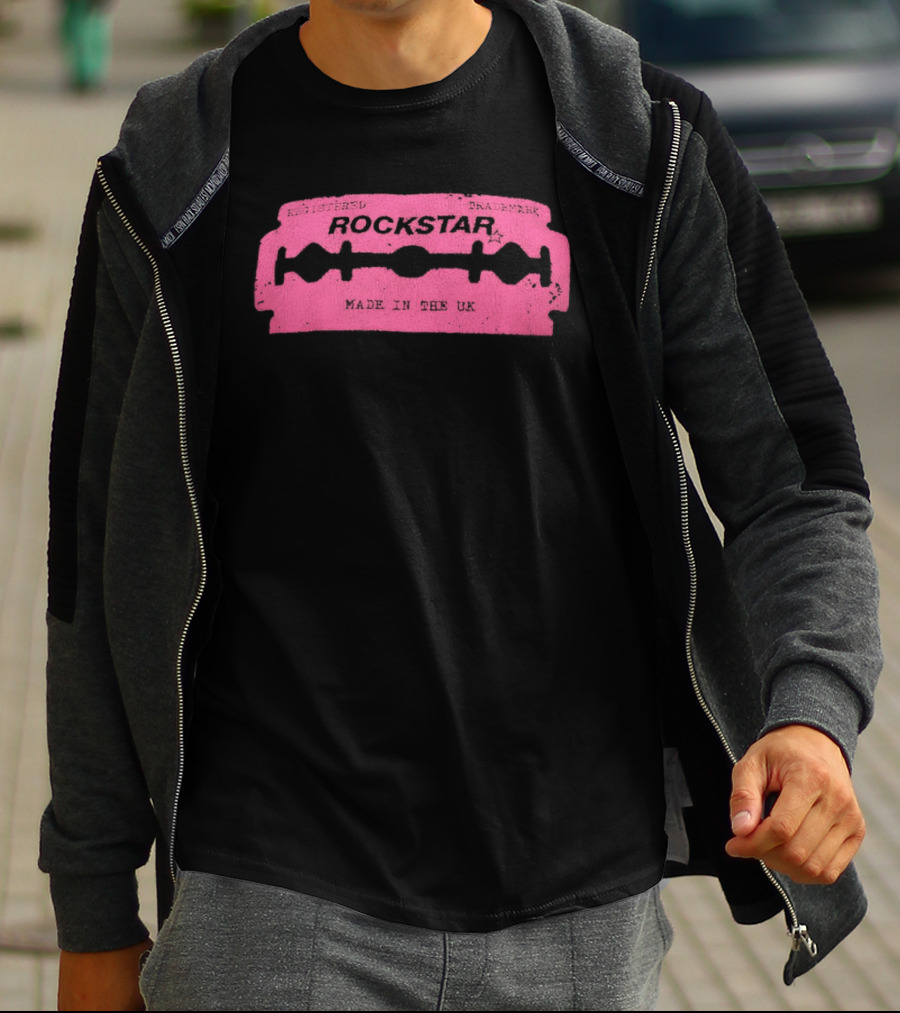 Rockstar Razor Blade Made In The UK T-Shirt