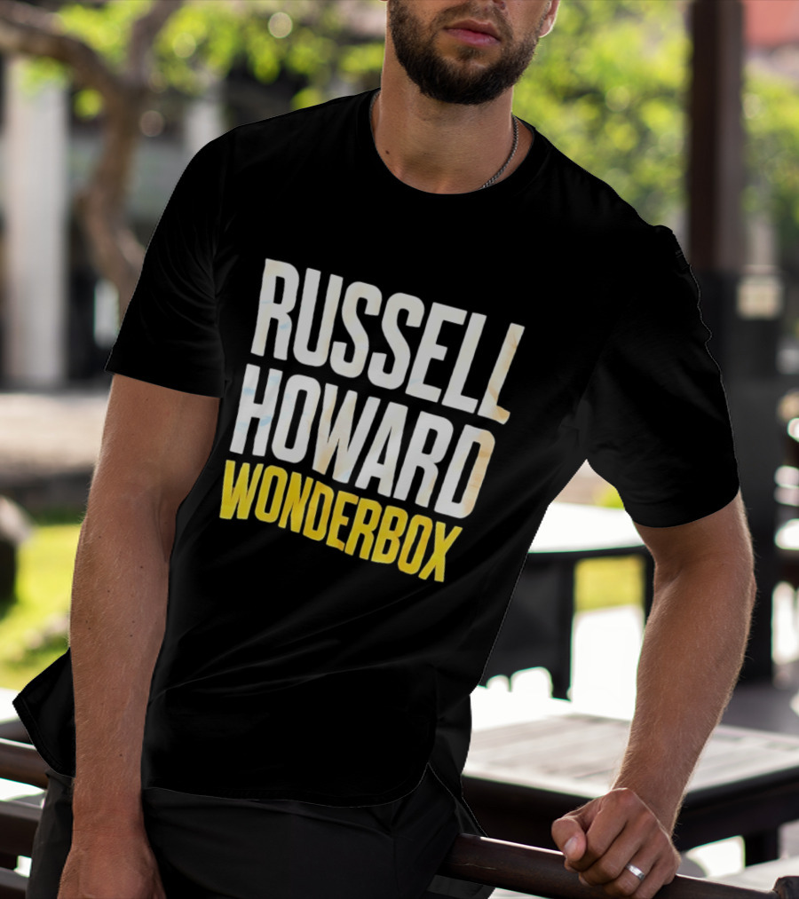 Russell Howard Wonderbox Comedy Tour Stand Up T-Shirt