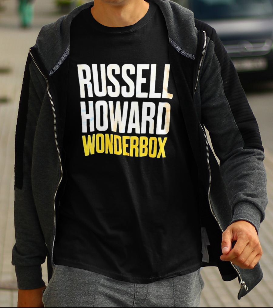 Russell Howard Wonderbox Comedy Tour Stand Up T-Shirt