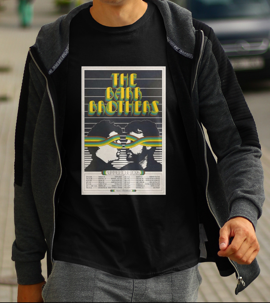 The Barr Brothers Summer Tour 2026 Swanzey NH Concert June 20 T-Shirt