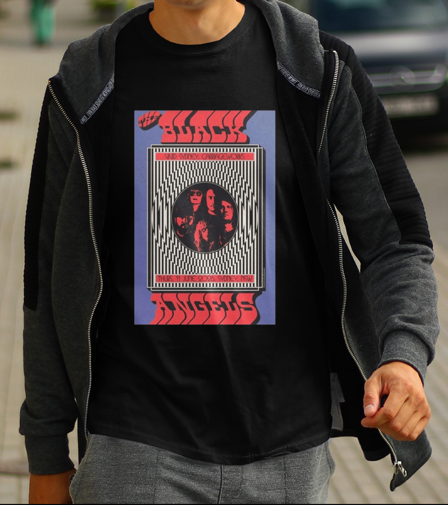 The Black Angels UNID Sydney Carriageworks 11 June 2026 NSW T-Shirt
