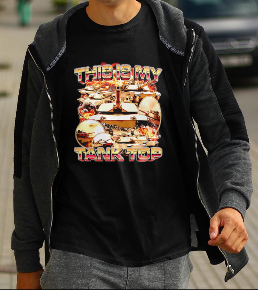 This Is My Military Tanks Army Humor T-Shirt