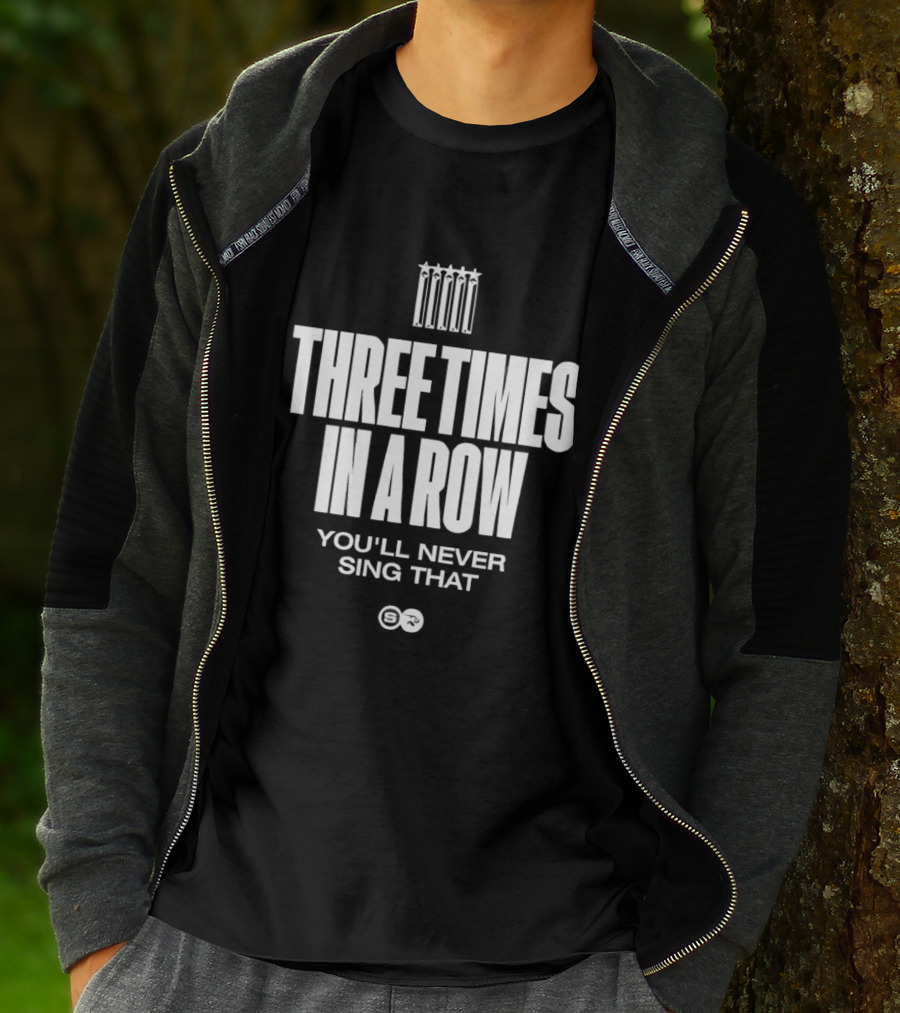 Three Times In A Row You'll Never Sing That GQ T-Shirt