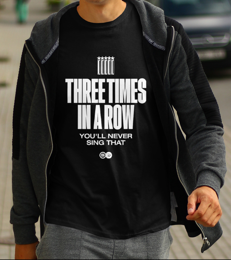 Three Times In A Row You'll Never Sing That GQ T-Shirt