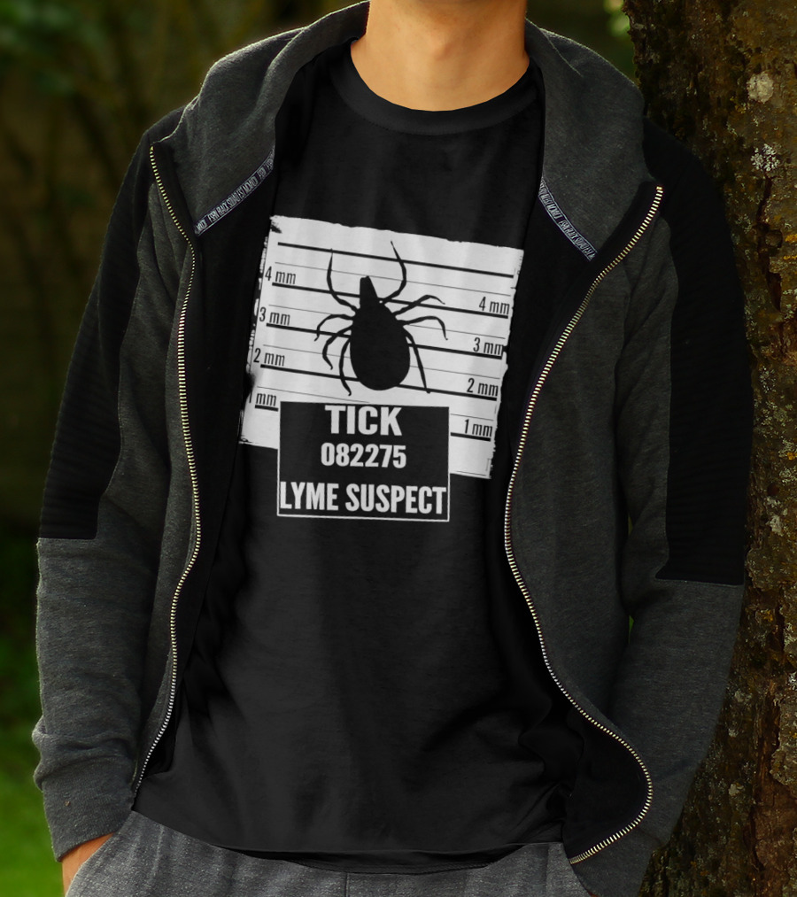 Tick 082275 Lyme Suspect Shot Insect T-Shirt