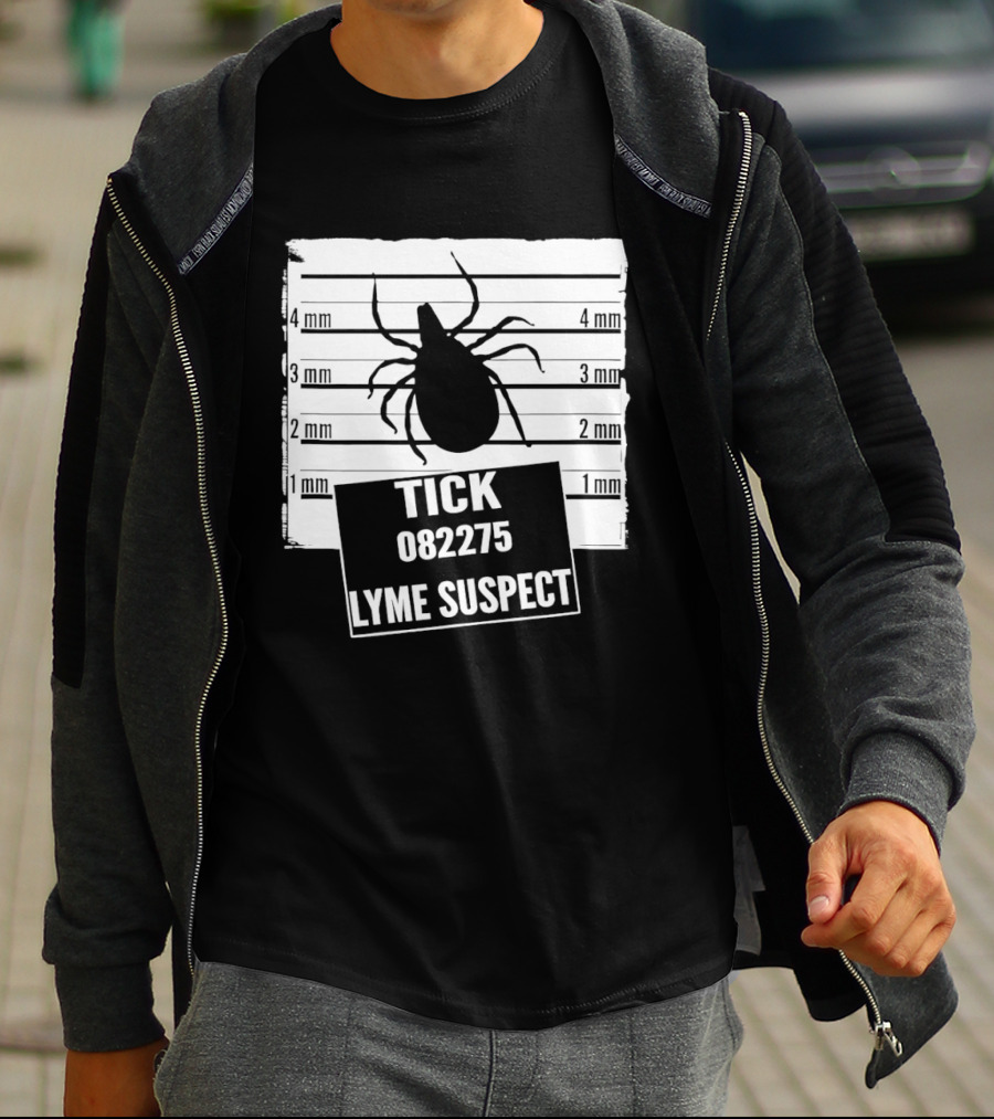 Tick 082275 Lyme Suspect Shot Insect T-Shirt