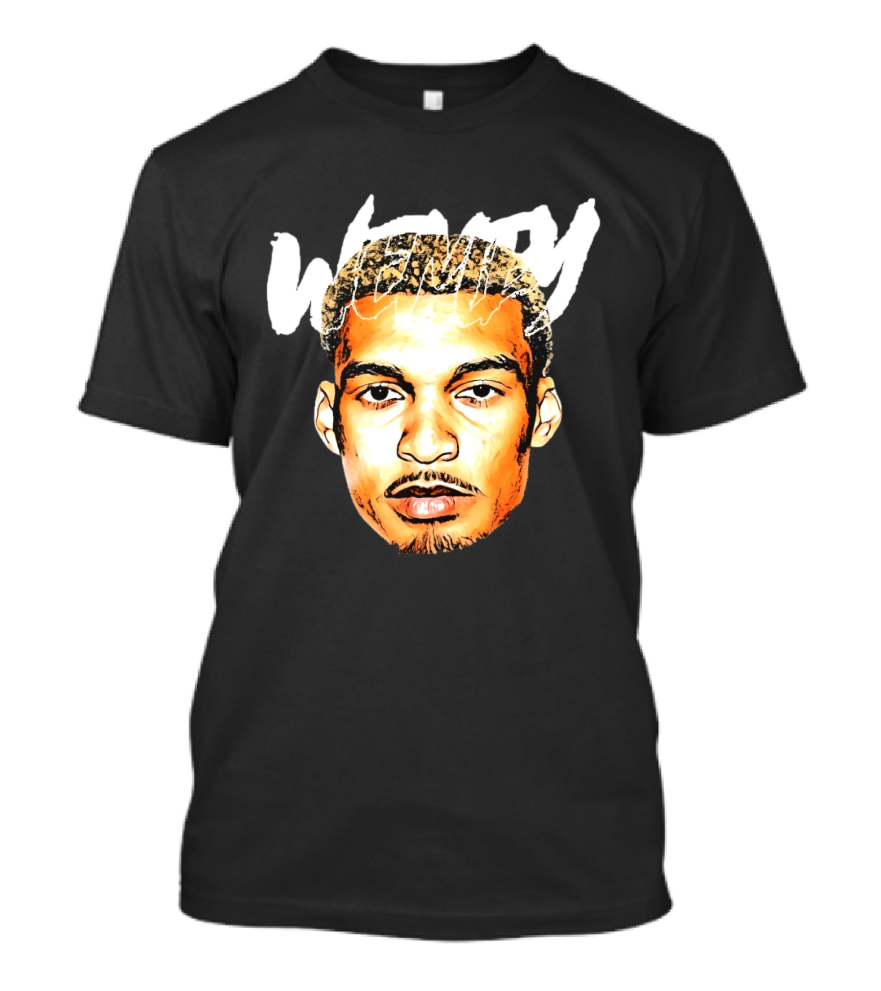 Victor Wenby Bold Basketball Star Big Head T-Shirt