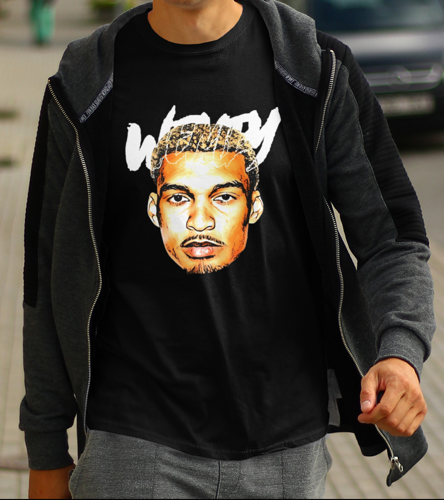 Victor Wenby Bold Basketball Star Big Head T-Shirt