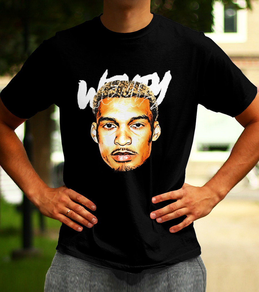Victor Wenby Bold Basketball Star Big Head T-Shirt