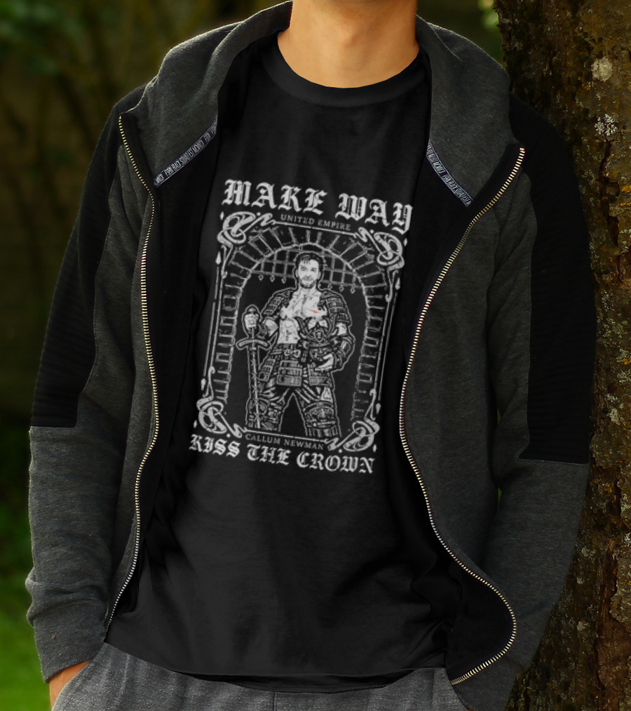 United Empire Make Way Will Ospreay Callum Newman Kiss The Crown Wrestling T-Shirt