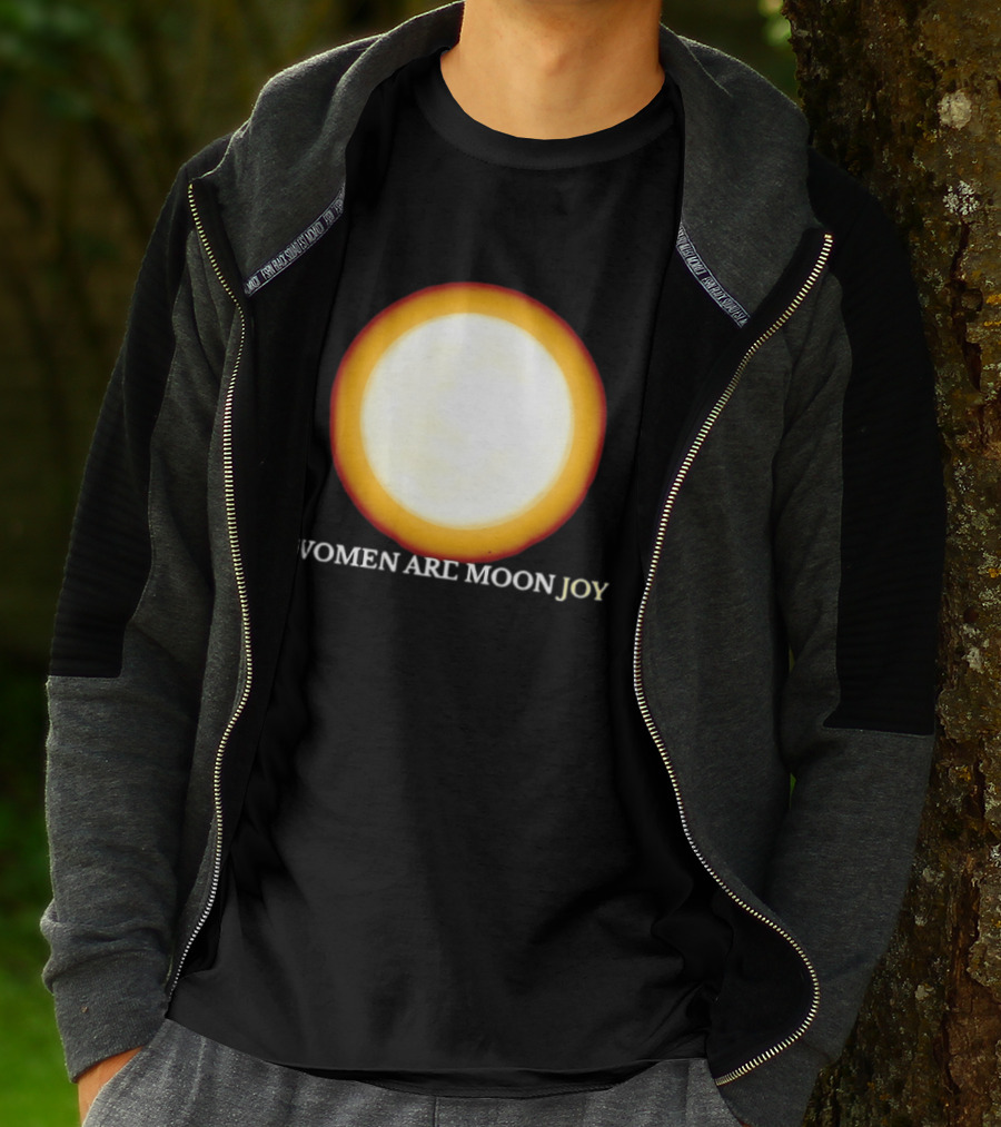 Women Are Moon Joy Full Moon Glow T-Shirt