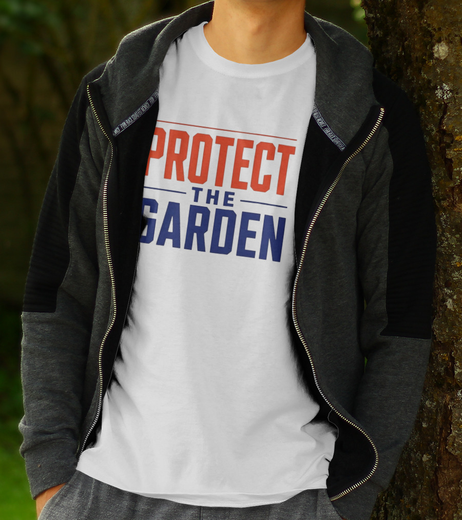 New York Knicks Protect The Garden Madison Square Basketball Team T-Shirt