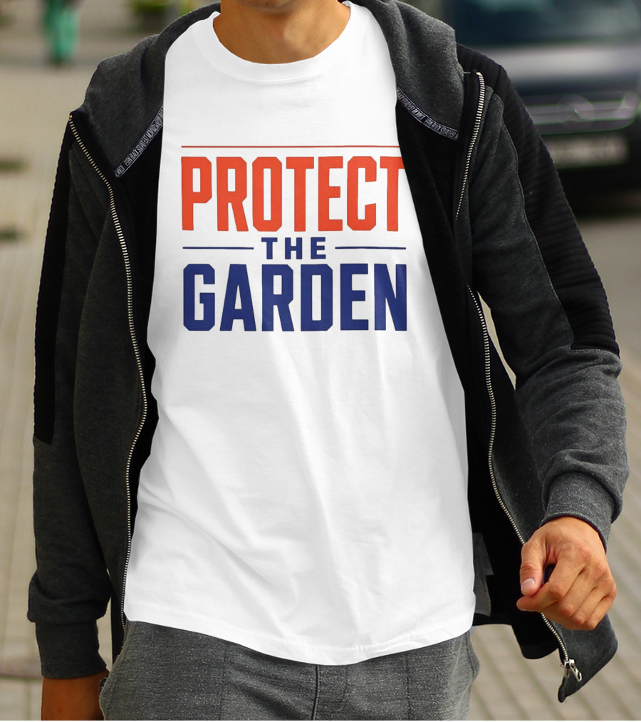 New York Knicks Protect The Garden Madison Square Basketball Team T-Shirt