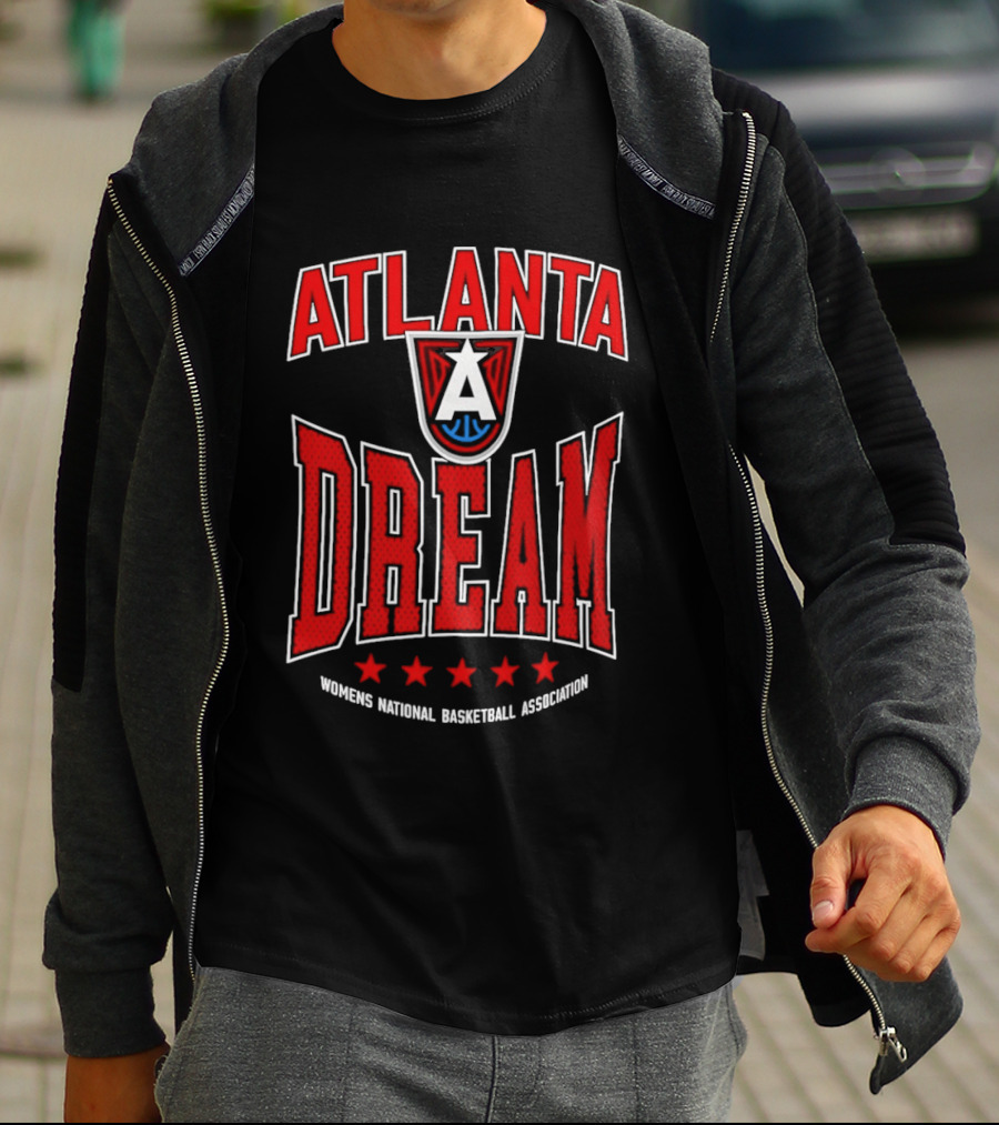 Atlanta Dream WNBA Women's National Basketball Association 2026 Starter Center Squeeze T-Shirt