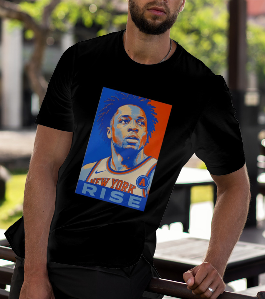 New York Knicks Rise OG Anunoby 2026 NBA Hope T-Shirt