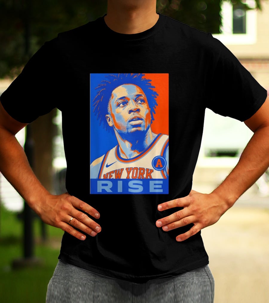 New York Knicks Rise OG Anunoby 2026 NBA Hope T-Shirt