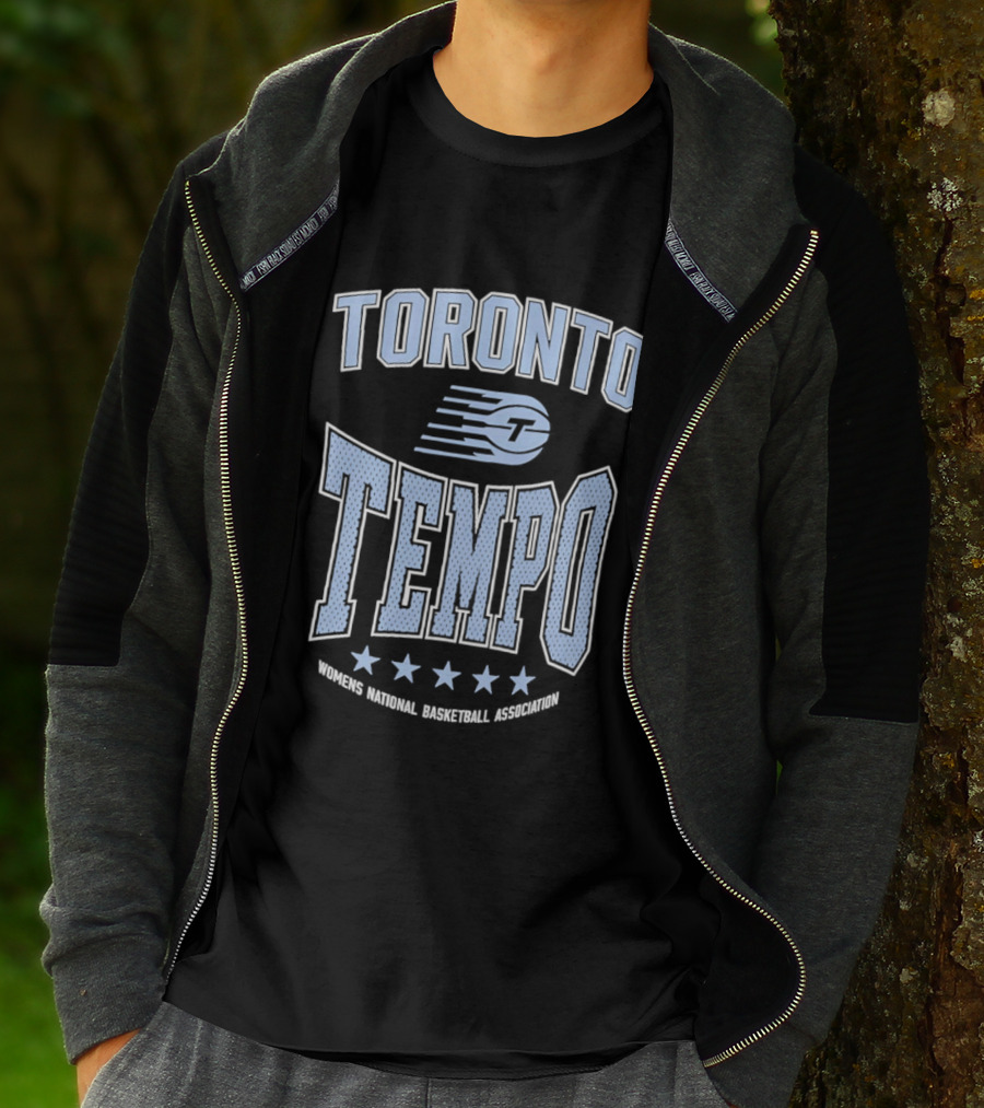 Toronto Tempo WNBA 2026 Women's National Basketball Association Starter Center Squeeze T-Shirt