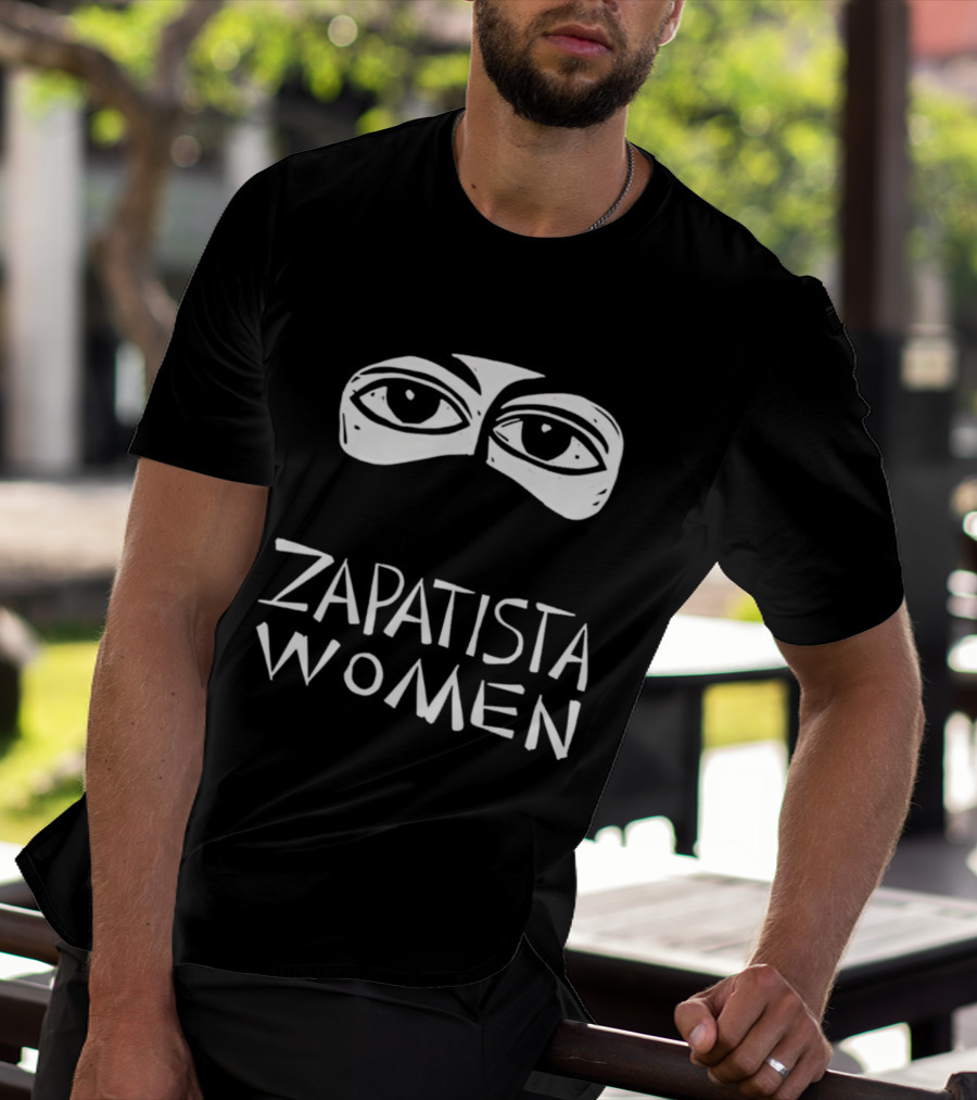 Zapatista Women Eye Iconic Symbol Eyes T-Shirt