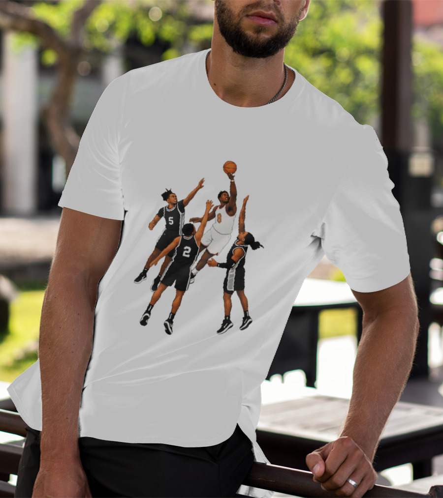 OG Anunoby Knicks Basketball Cartoon NBA 2026 T-Shirt