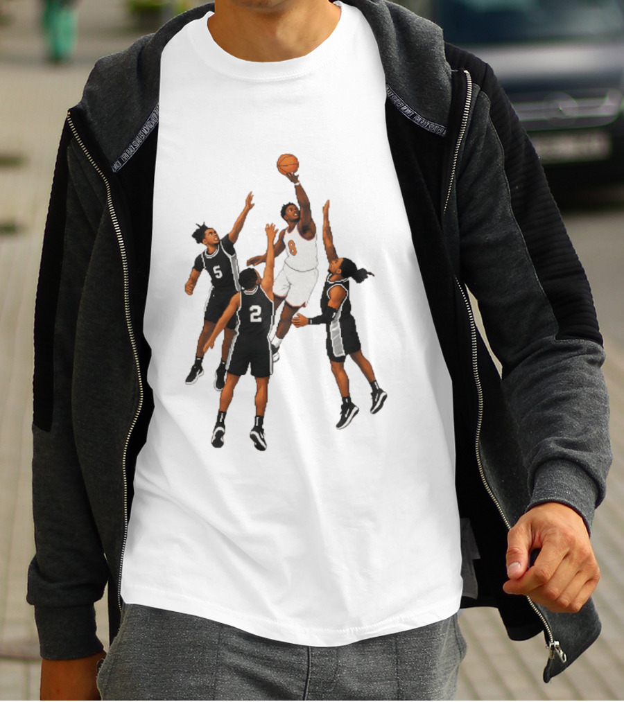 OG Anunoby Knicks Basketball Cartoon NBA 2026 T-Shirt