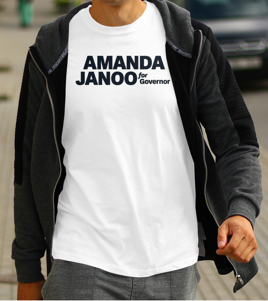 Amanda Janoo For Governor 2026 Campaign T-Shirt