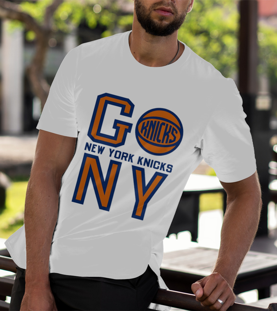 New York Knicks Go NY Basketball Team Fan T-Shirt