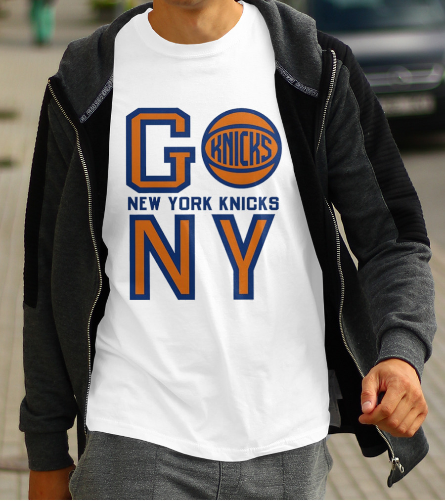 New York Knicks Go NY Basketball Team Fan T-Shirt