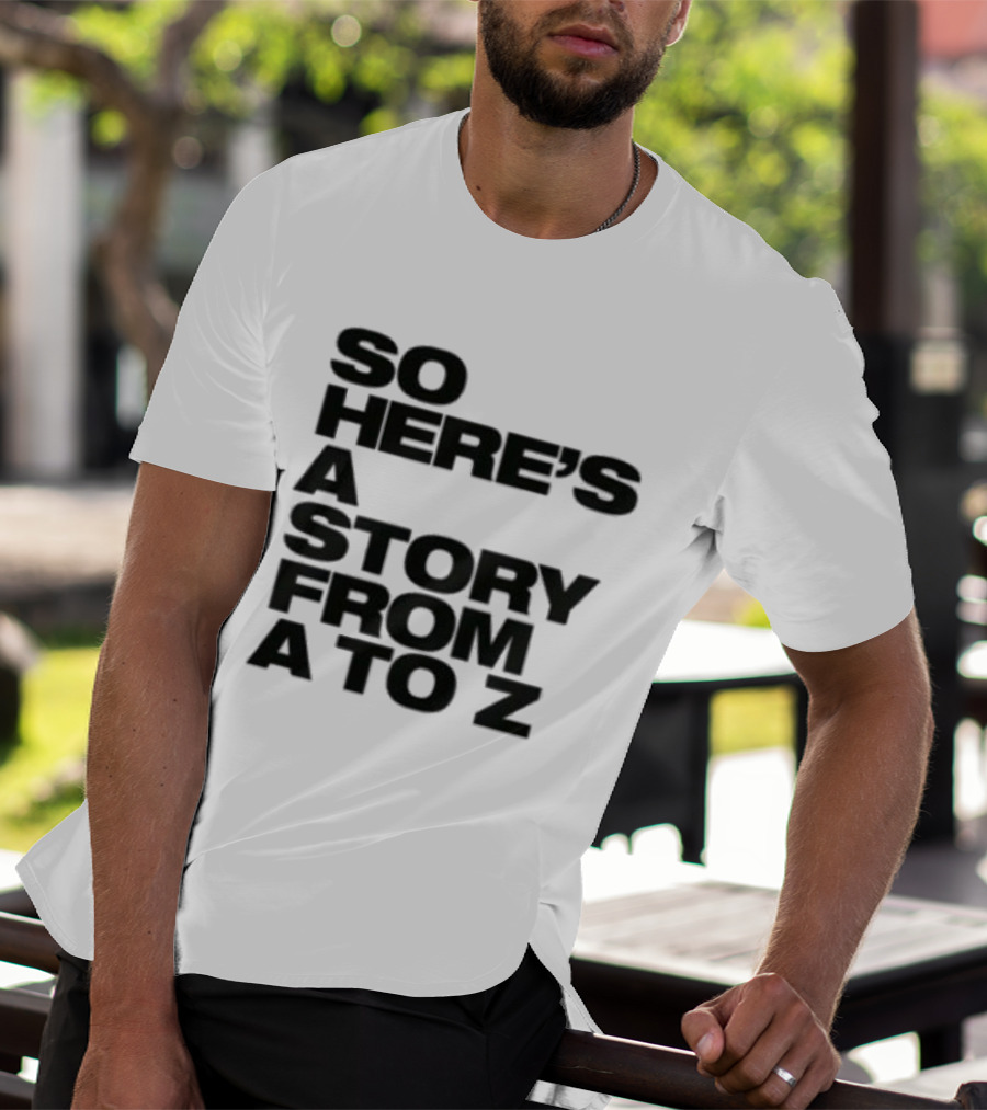 Spice Girls So Here's A Story From A To Z T-Shirt
