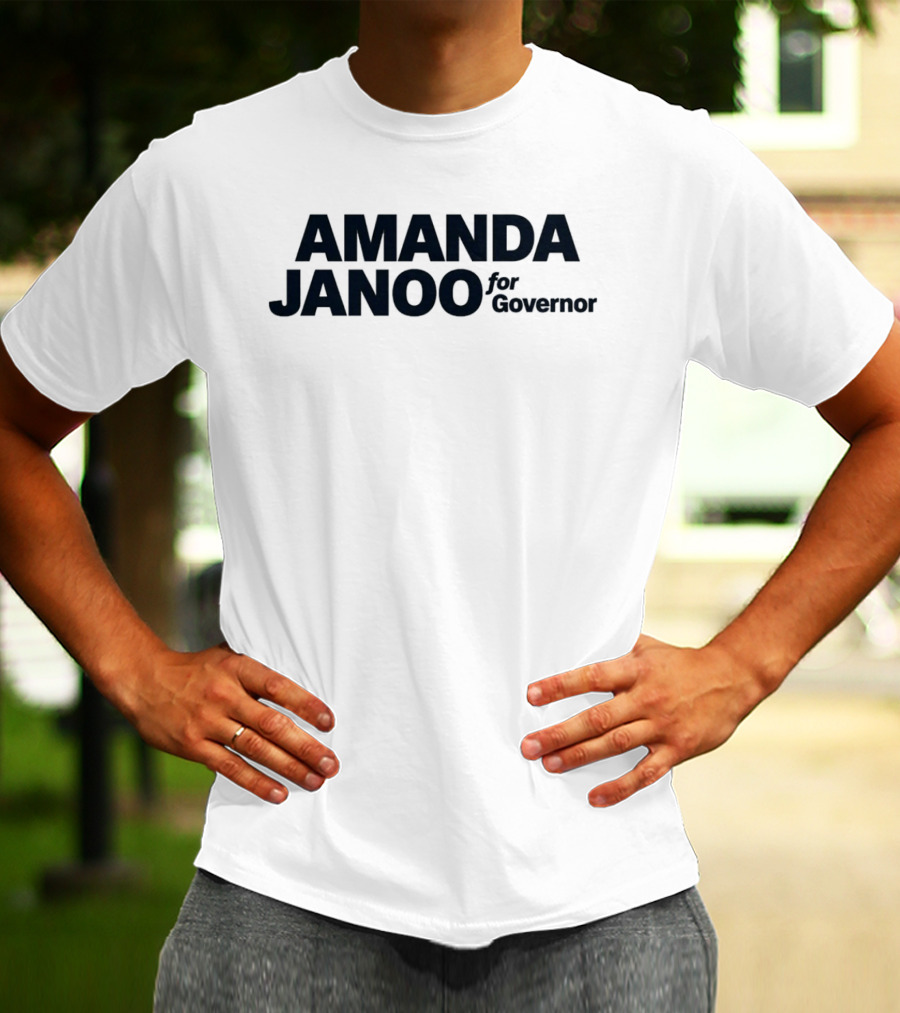 Amanda Janoo For Governor 2026 Campaign T-Shirt