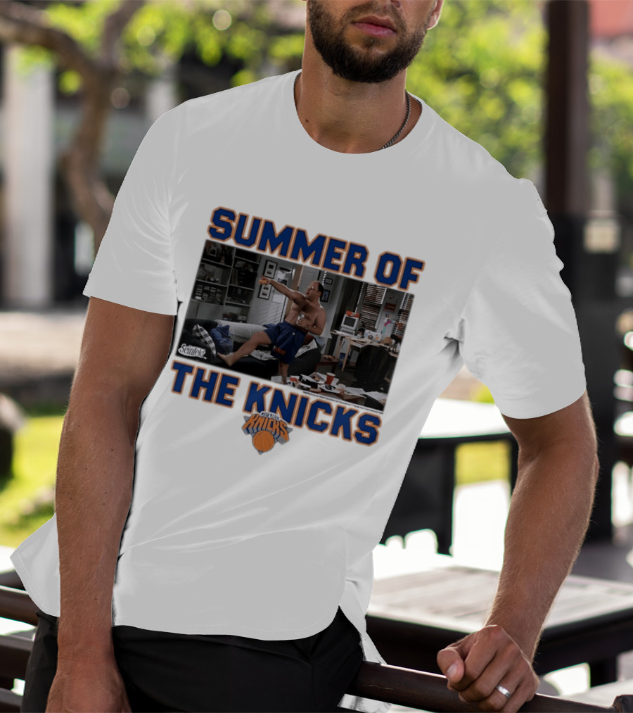 Summer Of The Knicks George Costanza Seinfeld New York Knicks Basketball T-Shirt