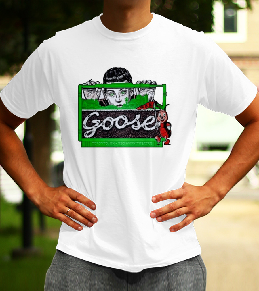 Goose June 13 2026 RBC Amphitheatre Toronto ON O.G.A.L Giant Kid And Ant T-Shirt
