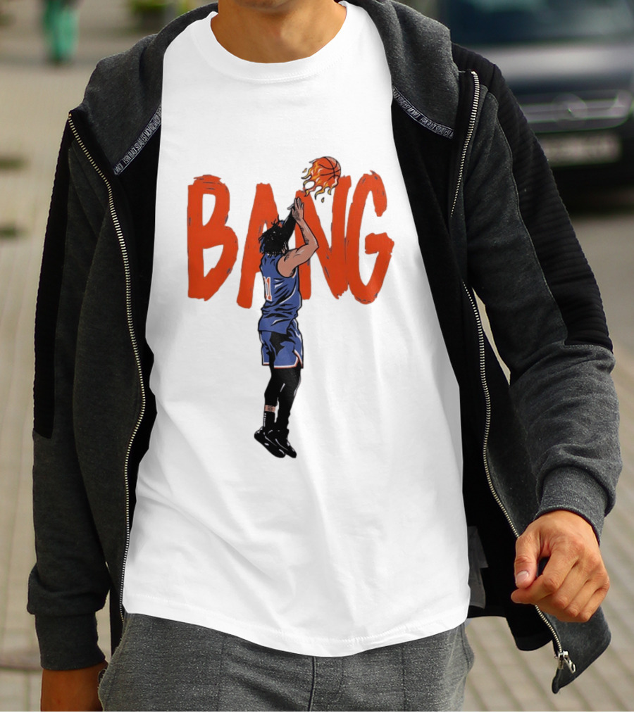 BANG Jalen Brunson New York Knicks NBA Basketball T-Shirt