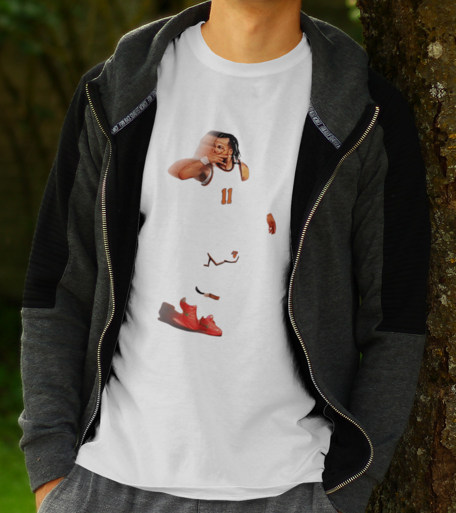 Jalen Brunson New York Knicks NBA Player Unique Distorted T-Shirt
