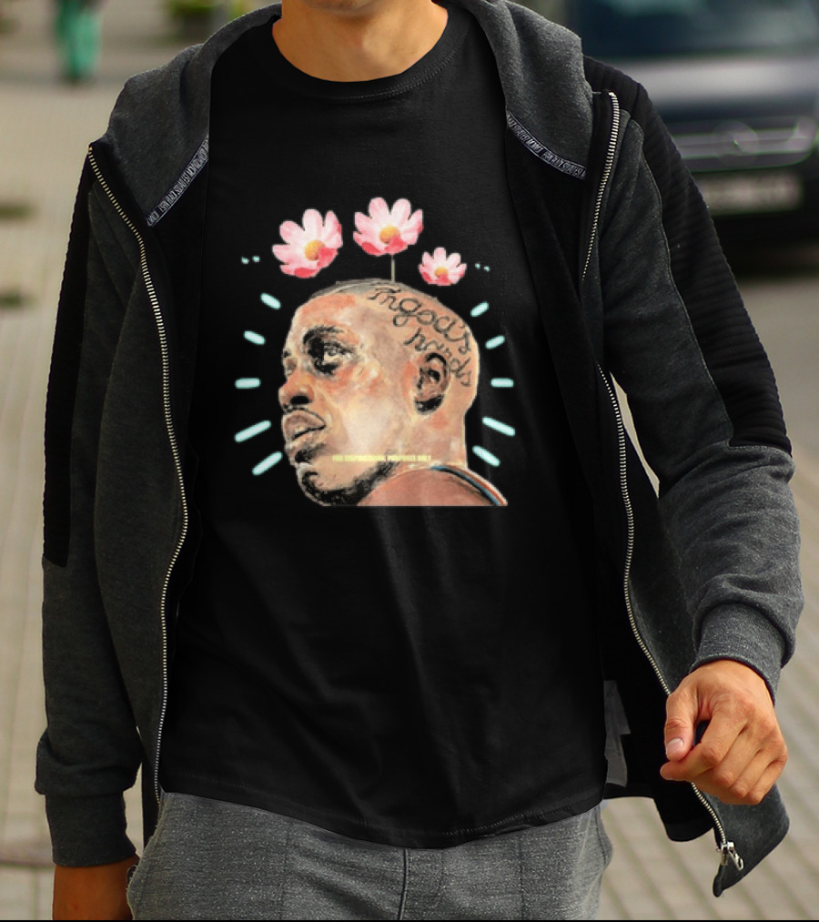 In God's Hands Always Believe In Yourself Crown Act Flower Artistry T-Shirt