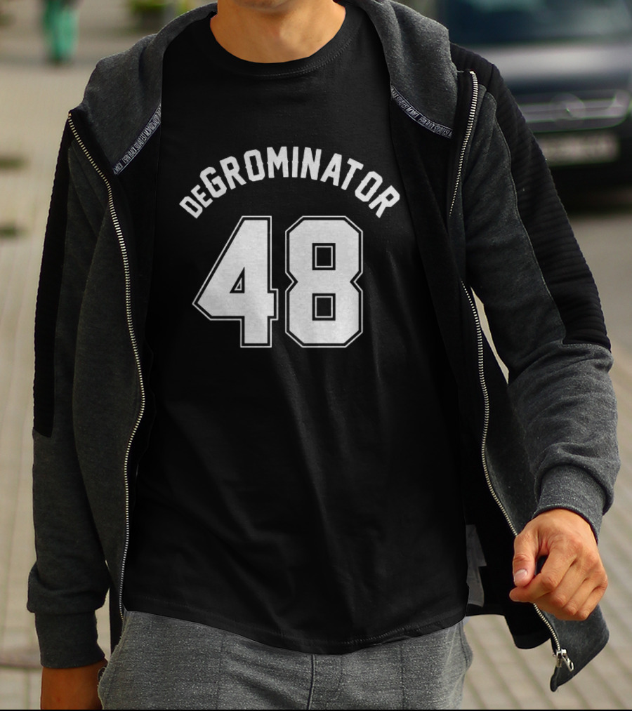 DeGrominator 48 Jacob DeGrom Texas Rangers Nation T-Shirt