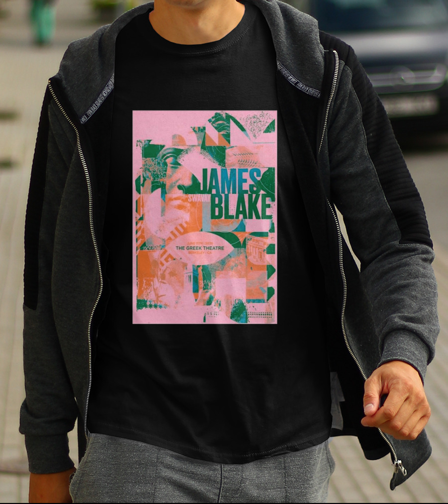 James Blake June 11 2026 Greek Theatre Berkeley CA T-Shirt