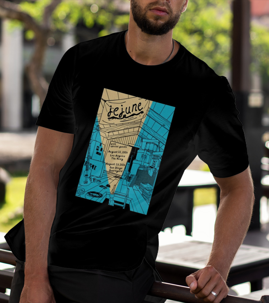 Jejune August 22 2026 Los Angeles The Roxy With Special Guests T-Shirt