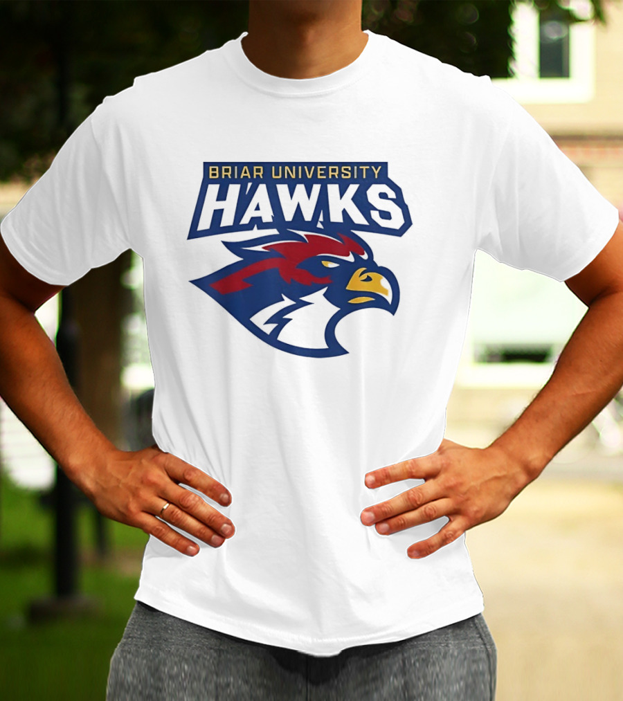 Briar University Hawks Team Spirit T-Shirt