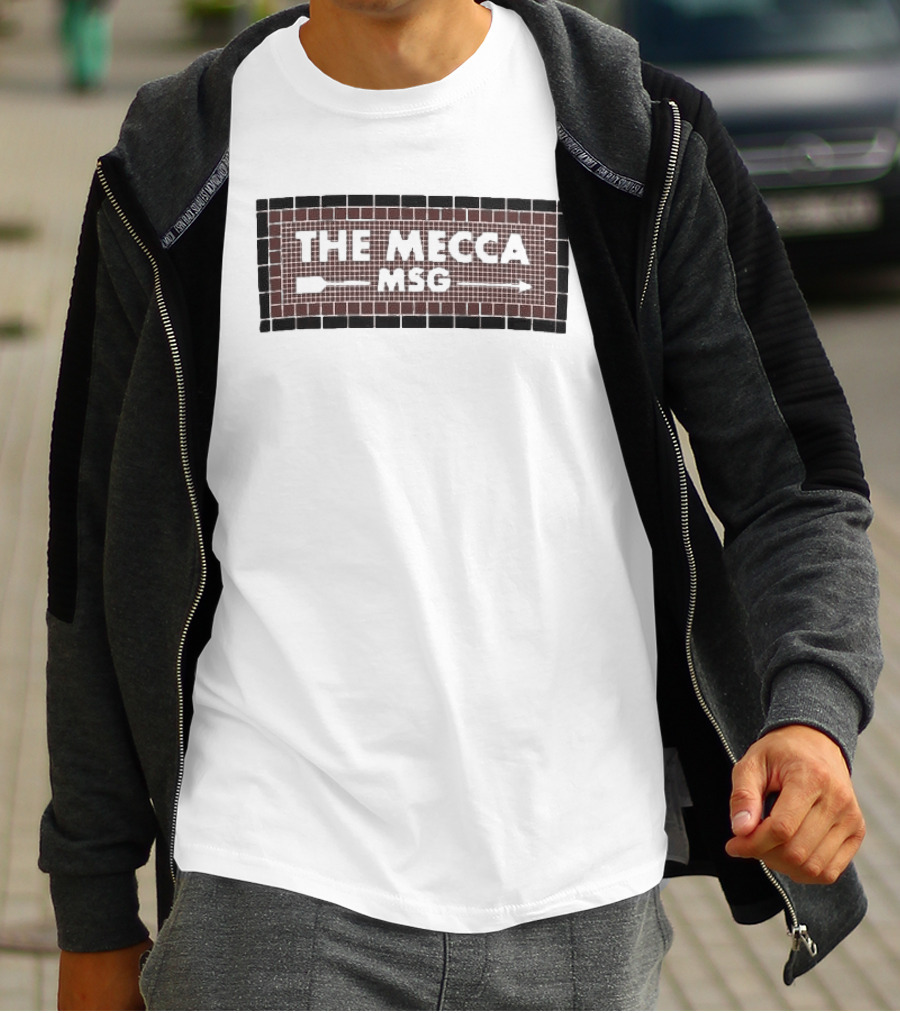 Jalen Brunson Knicks The Mecca MSG 2026 T-Shirt