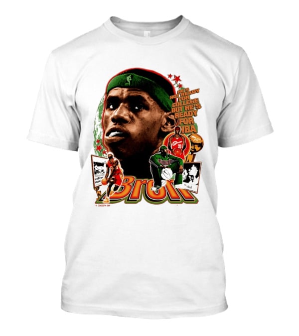 LeBron Skipped College Ready For NBA Cavaliers Basketball T-Shirt