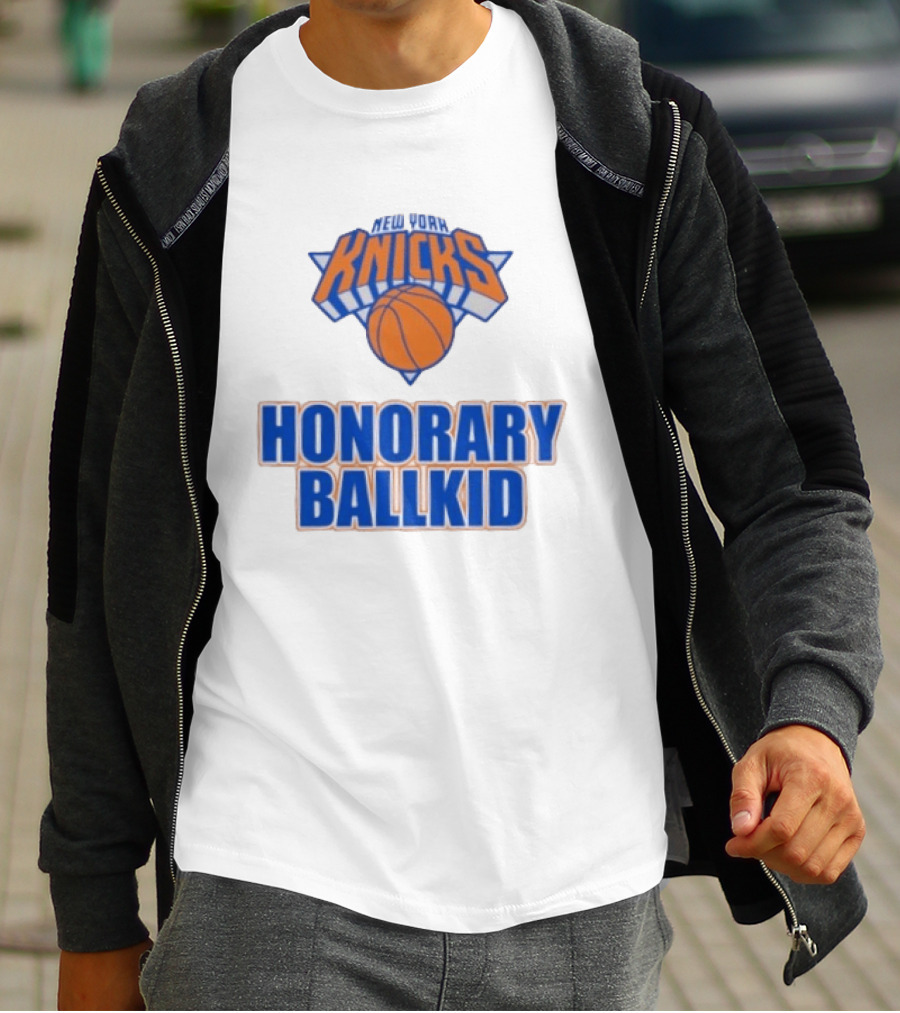 New York Knicks Honorary Ballkid Recognition T-Shirt