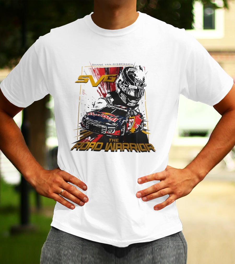 Shane Van Gisbergen SVG The Road Warrior Nascar Trackhouse Racing T-Shirt