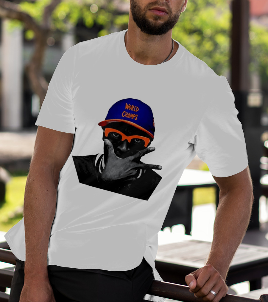 Spike Lee Knicks World Champs Alway Knicks T-Shirt
