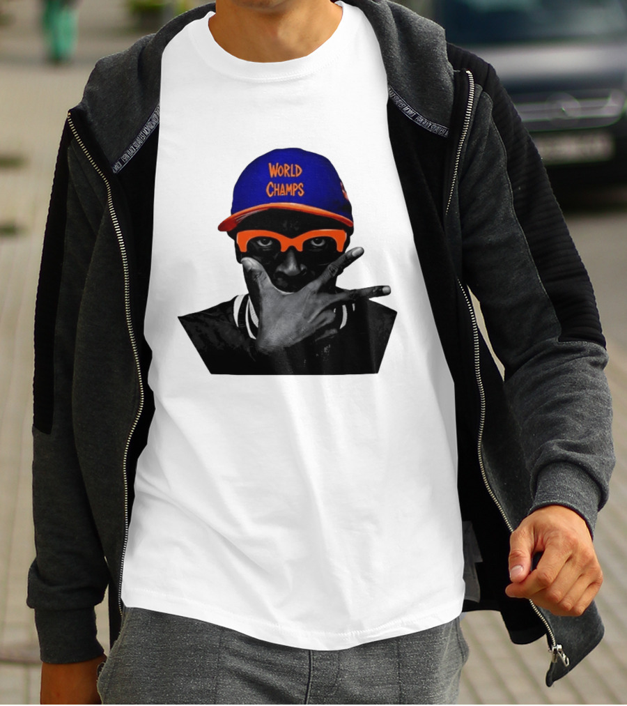 Spike Lee Knicks World Champs Alway Knicks T-Shirt
