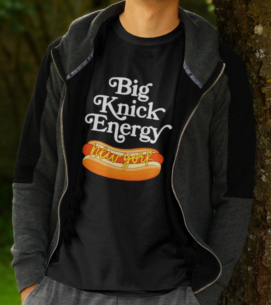 Big Knick Energy New York Hot Dog T-Shirt