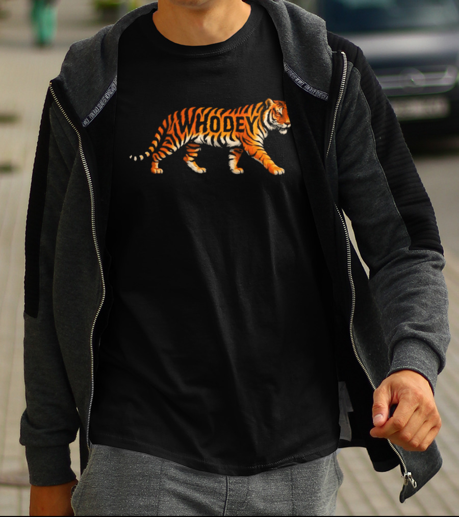 Cincinnati Tiger Whodey Football Spirit T-Shirt