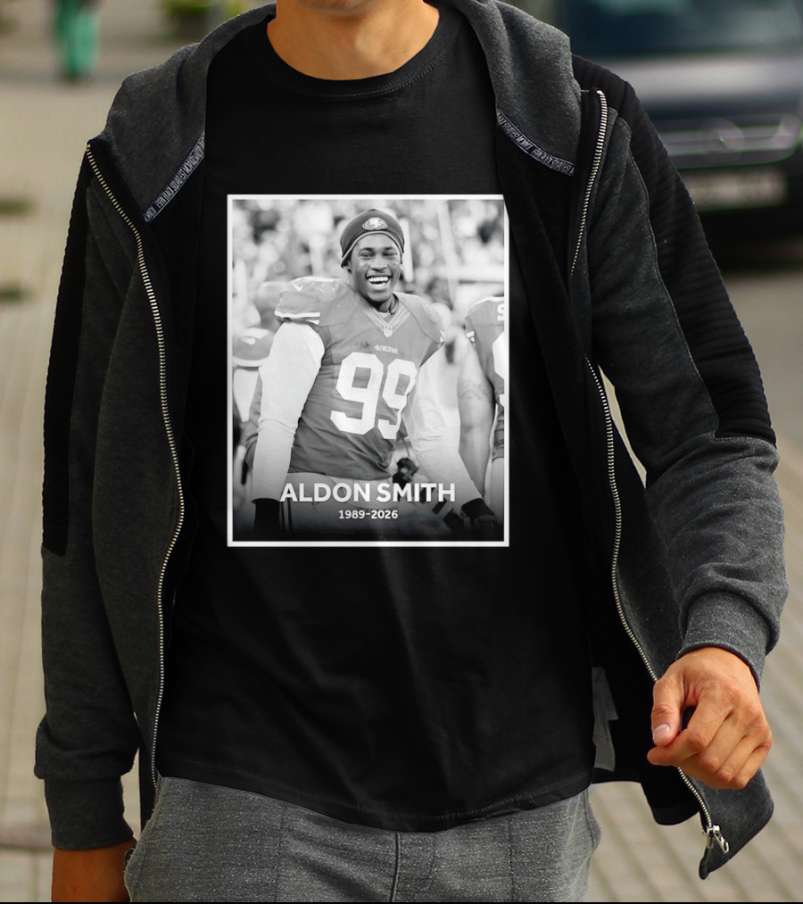 In Memory Of Aldon Smith 49ers 1989 2026 T-Shirt